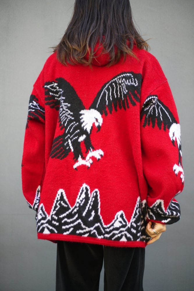 ARTESANIAS TUNTAQUIMBA - Made In Ecuador] Vintage Full Zip Hoodie