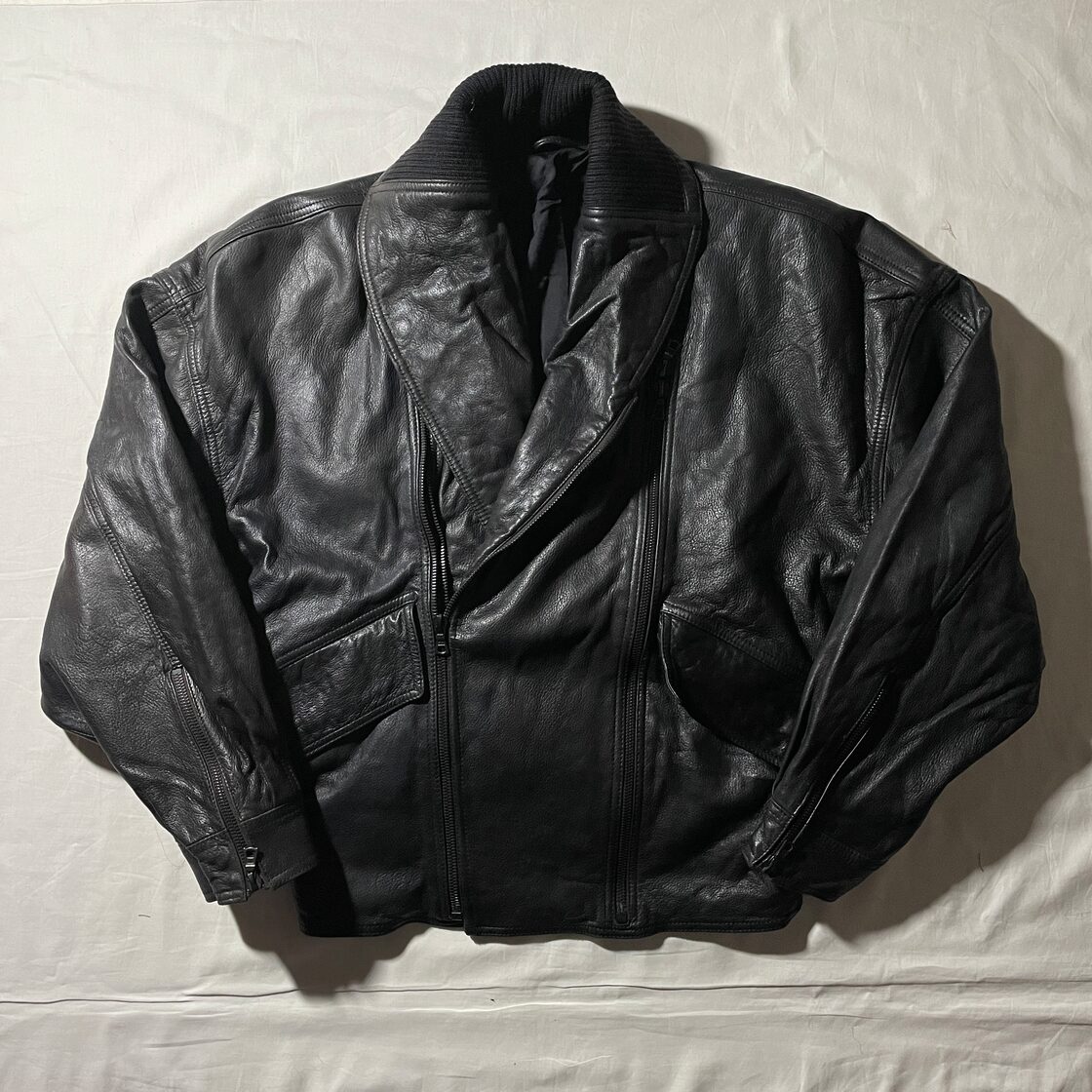 80s Gianni Versace レザーブルゾン ヴィンテージ Italy製 | Pay ID