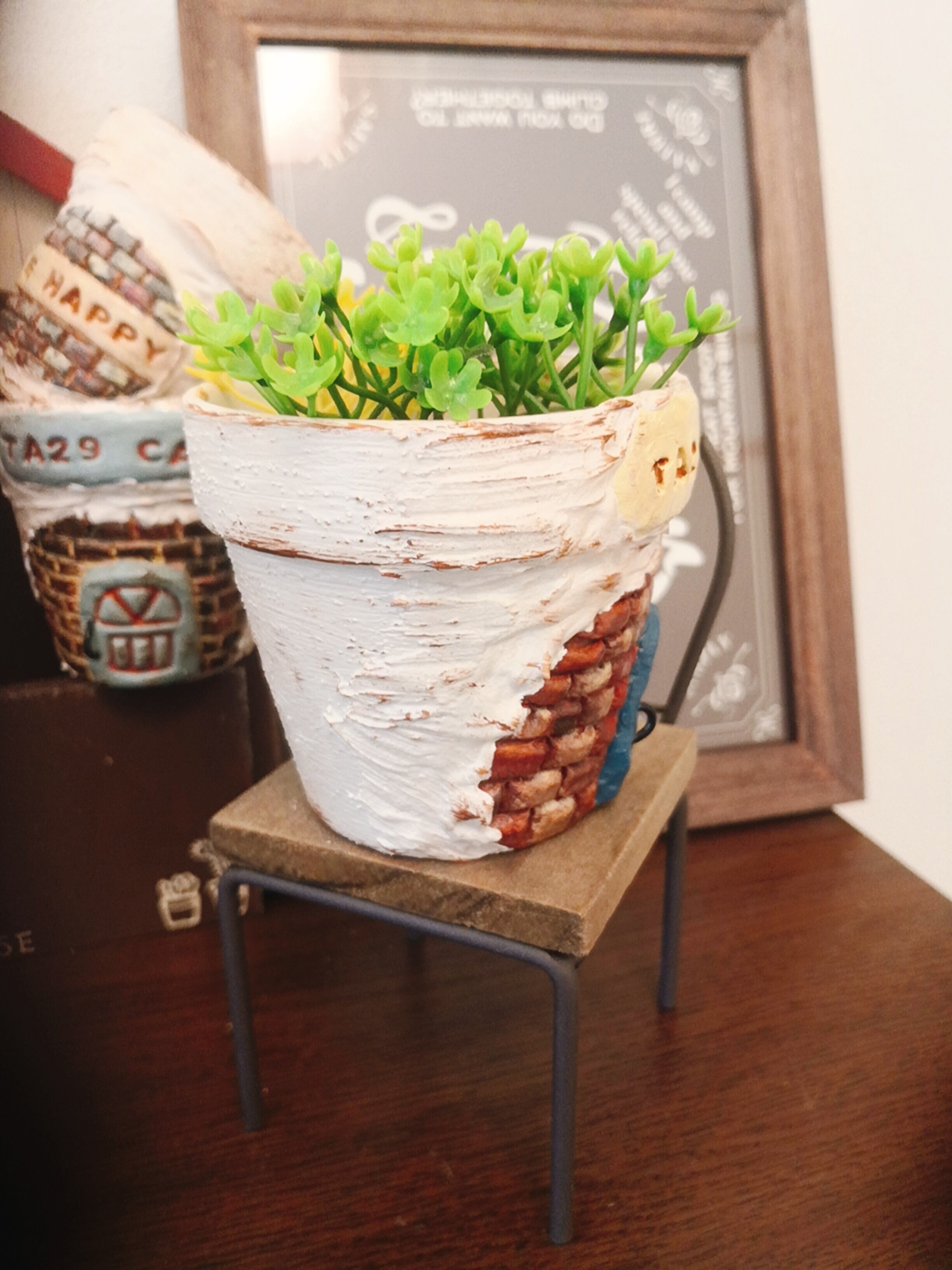 リメイク植木鉢 素焼き鉢 リメイク ta29house | PAY ID