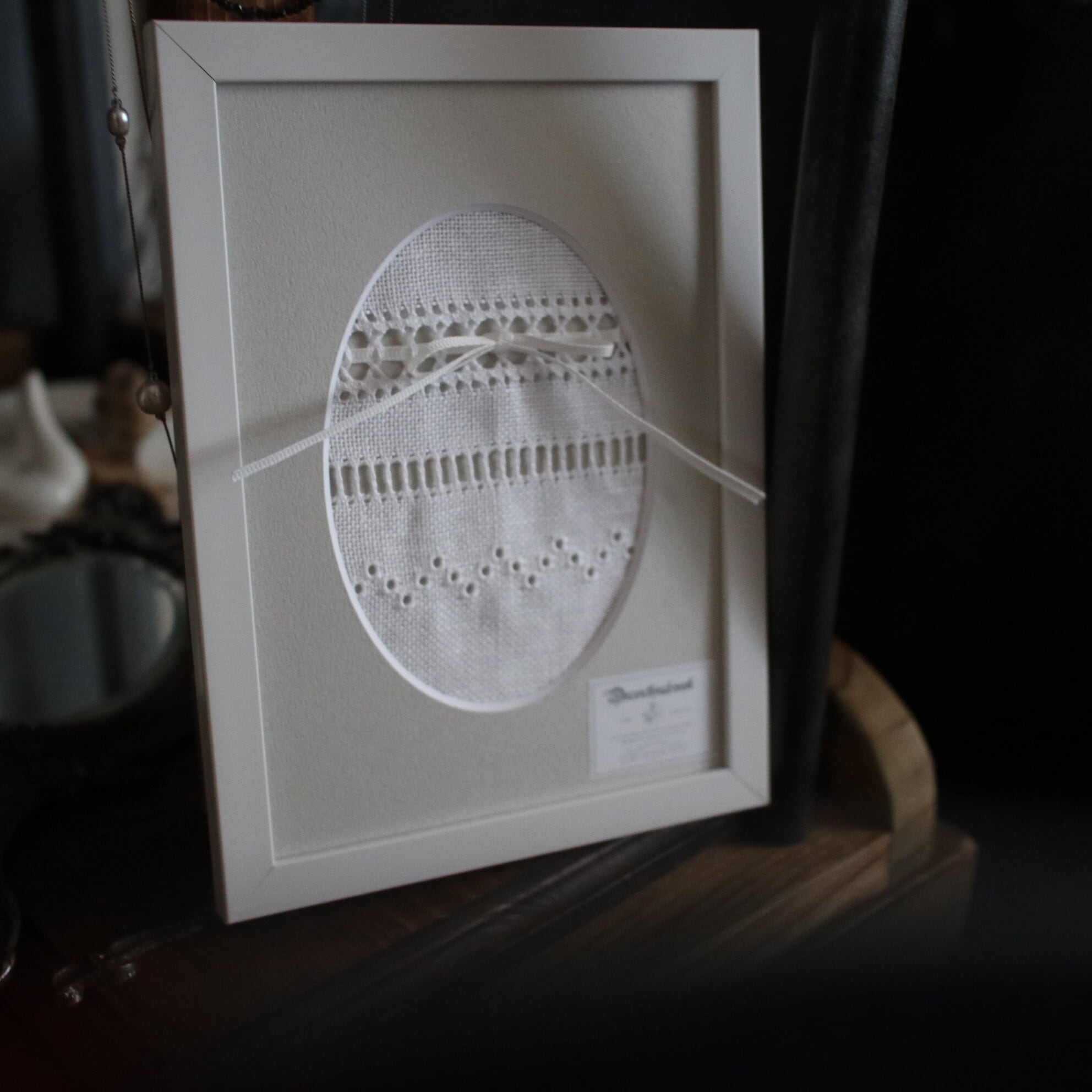初心者OK】ドロンワーク・初めての白糸刺繍・動画キット | 動画付き