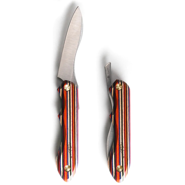 FEDECA／折畳式料理ナイフ（マルチカラー）