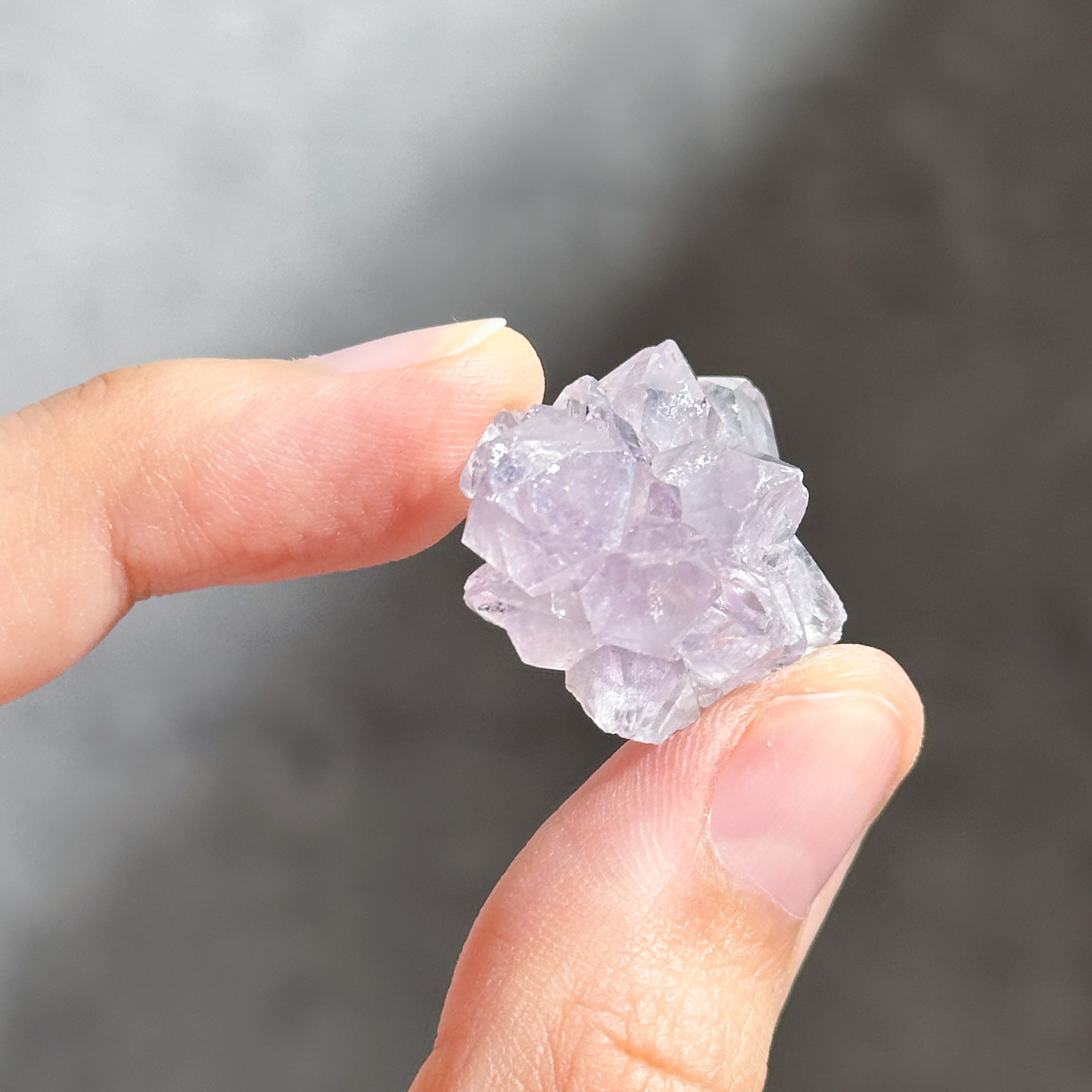 ウルグアイ産フラワーアメジスト 原石73◇ Flower Amethyst ◇天然石