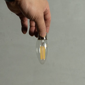 Light Bulb / ライト バルブ シャンデリア LED 電球  E26〈ランプ・照明・ペンダントライト・灯具・照明コード・店舗什器〉112391