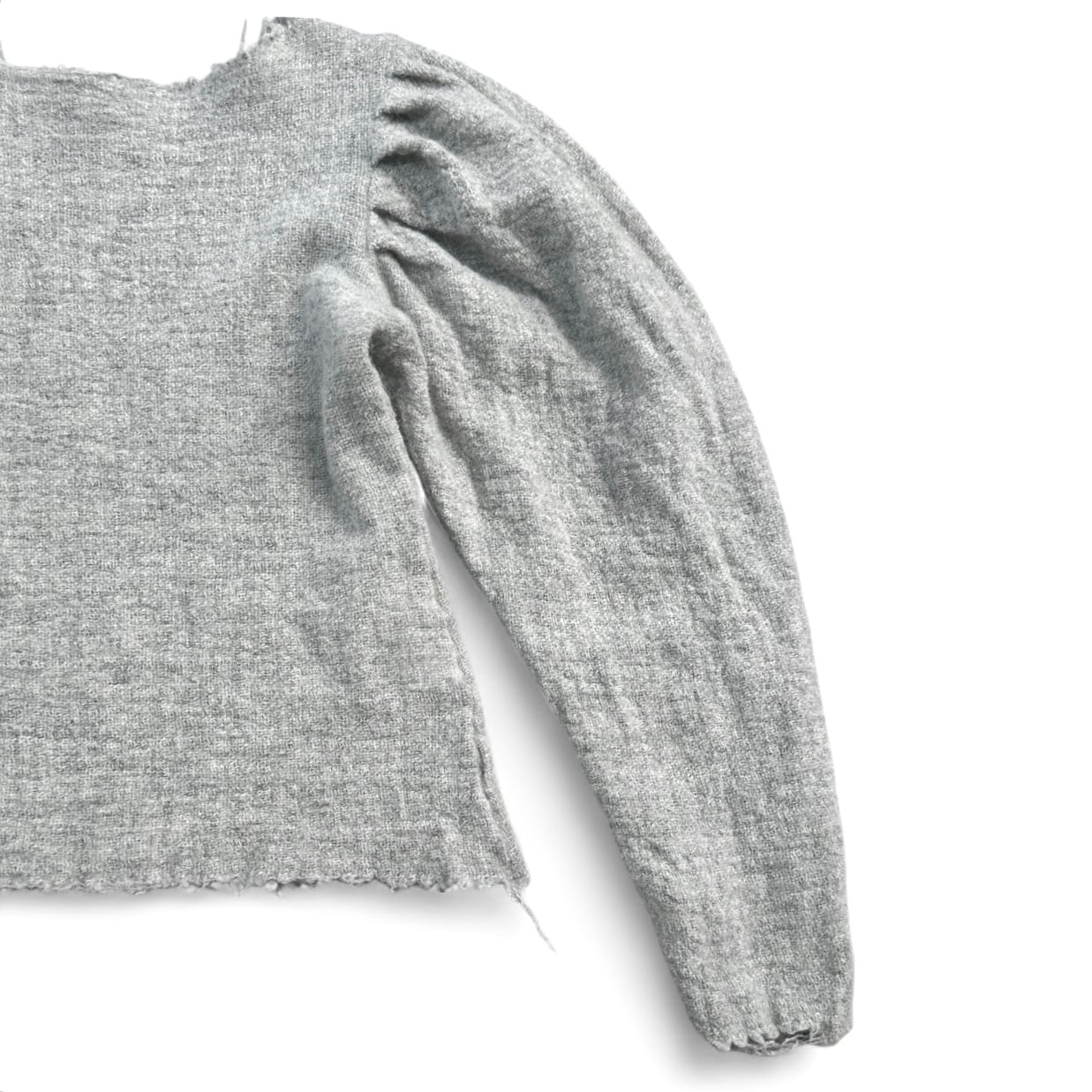 FUMIKA_UCHIDA  [GAUZE SHETLAND PUFF-SLEEVEP TOP]