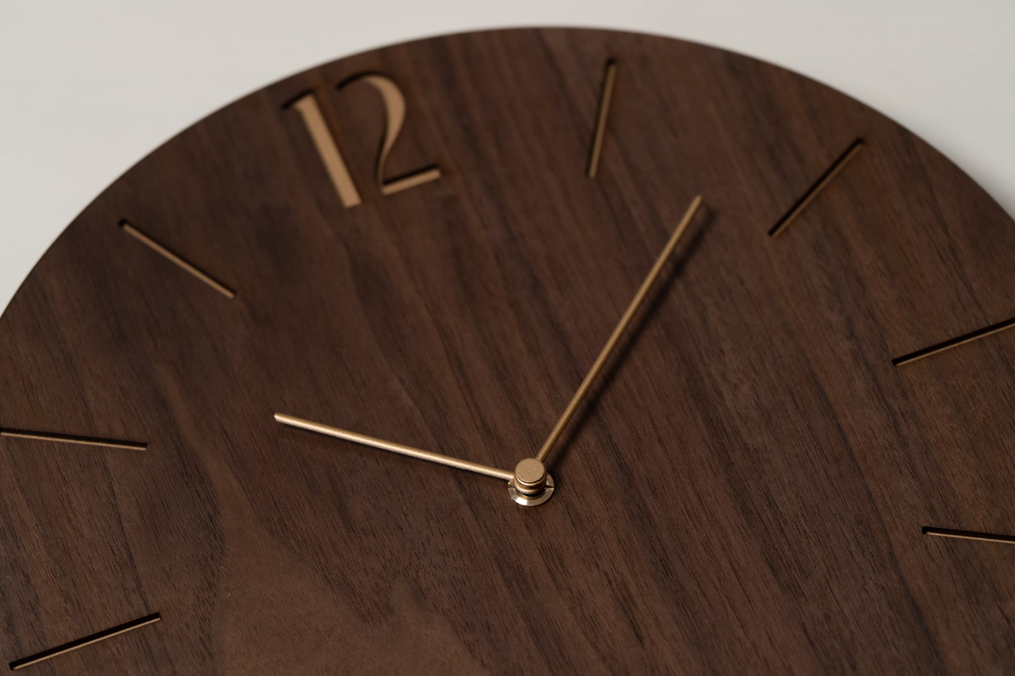 電波時計 PROUD CLOCK WALNUT -NENRIN- | シャンブル【CHAMBRE】by