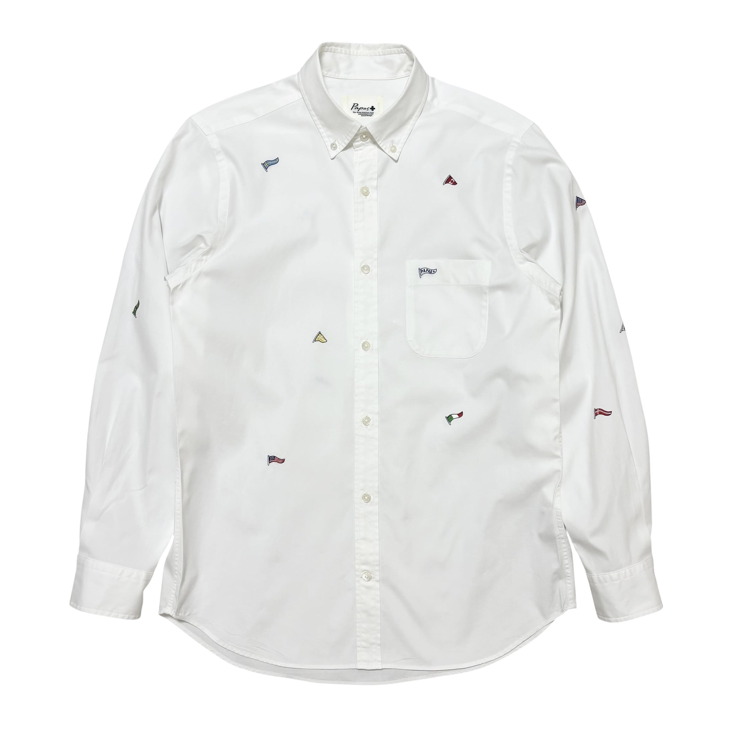 古着 ポールスミス Paul Smith 長袖シャツ アートプリント 総柄