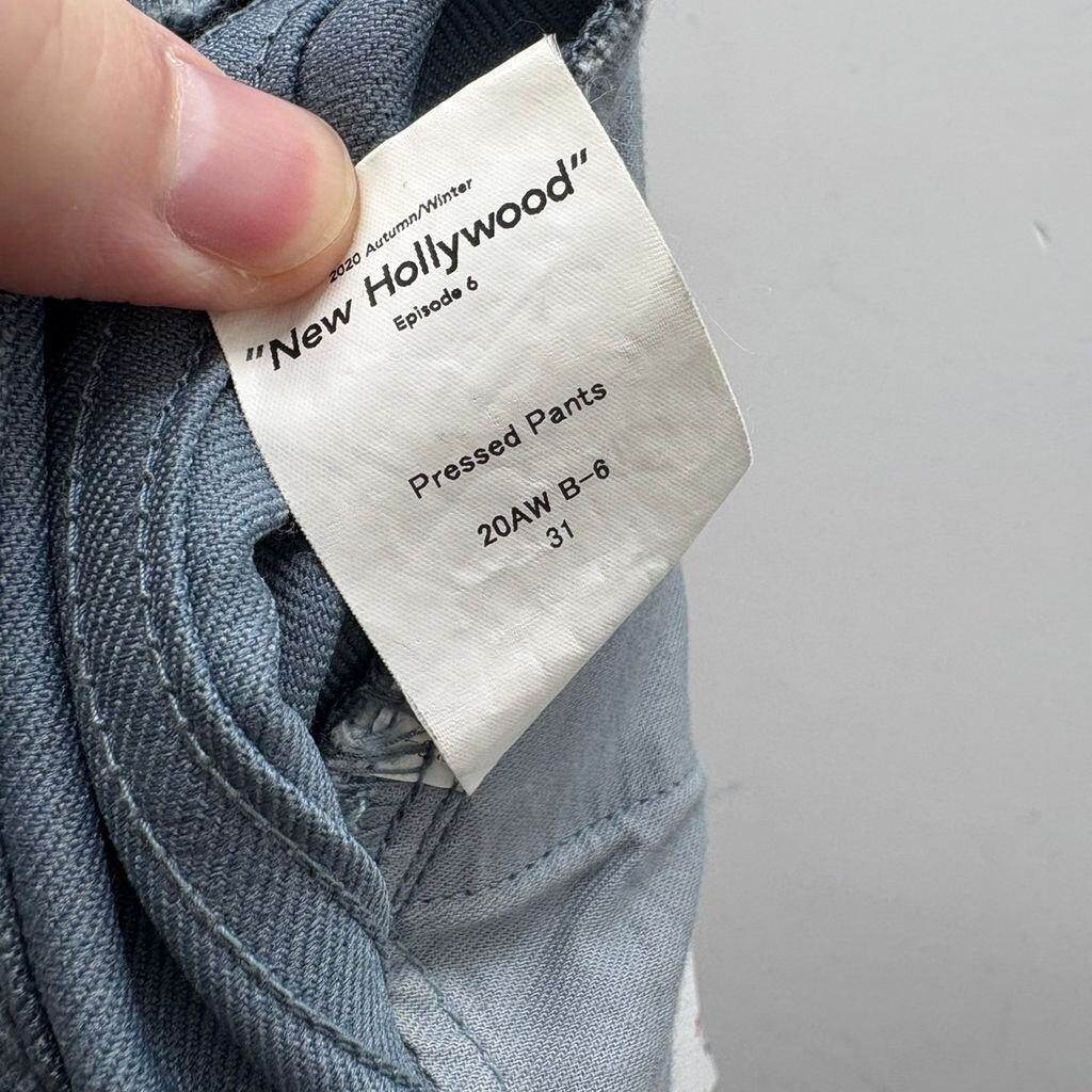 DAIRIKU ダイリク 20AW Straight Flasher Pressed Pants ストレート