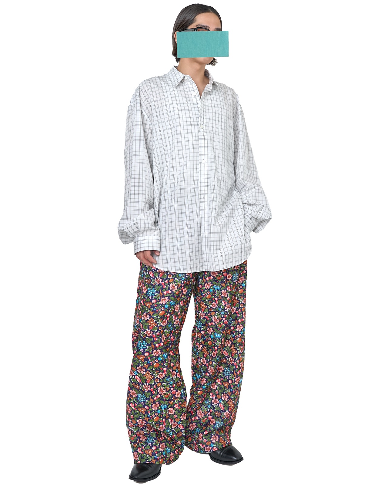 KOOKY ZOO "FLORAL EASY PANTS〔FLOWER〕"