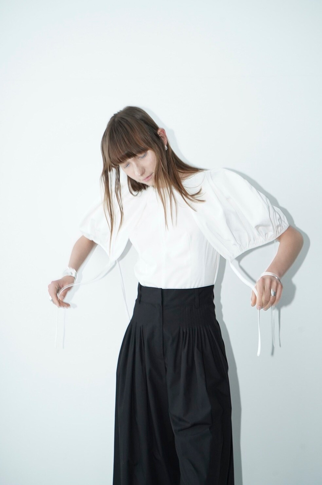 CLANE クラネ /  BALOON SLEEVE TOPS - 2