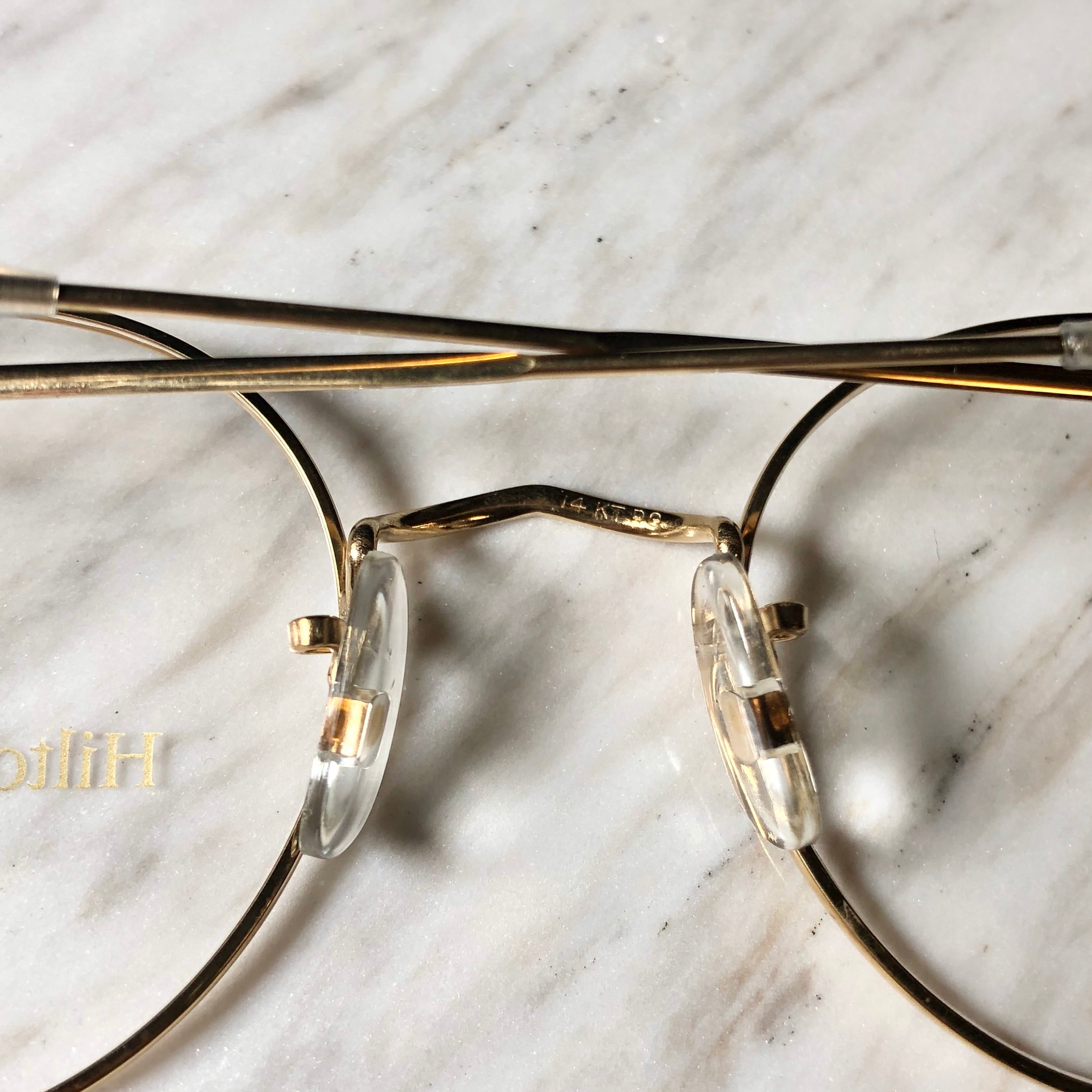 vintage HILTON CLASSIC deadstock glasses 