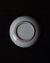 小皿　双鯉文　２枚　/　明治〜大正期