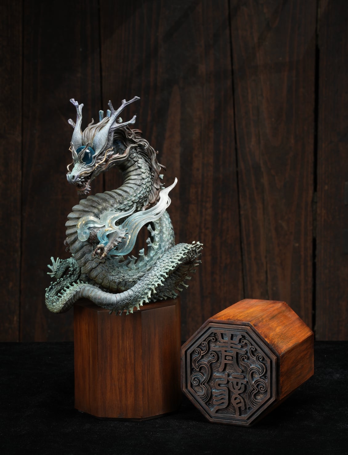 『四神之印・青龍』塗装済み完成品 SUMART ver. 残金| 竹谷隆之