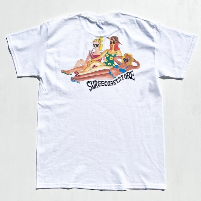 Surge Coast Store "Beach Girls" S/S Pocket Tee