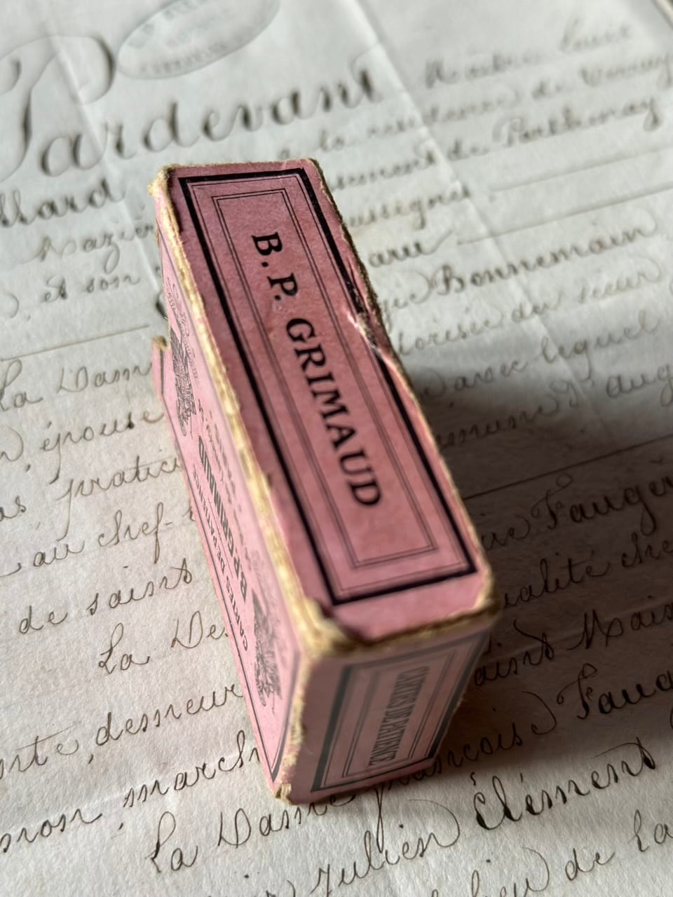 仏グリモー社 手のひらサイズのミニトランプ B.P. GRIMAUD | Brocante
