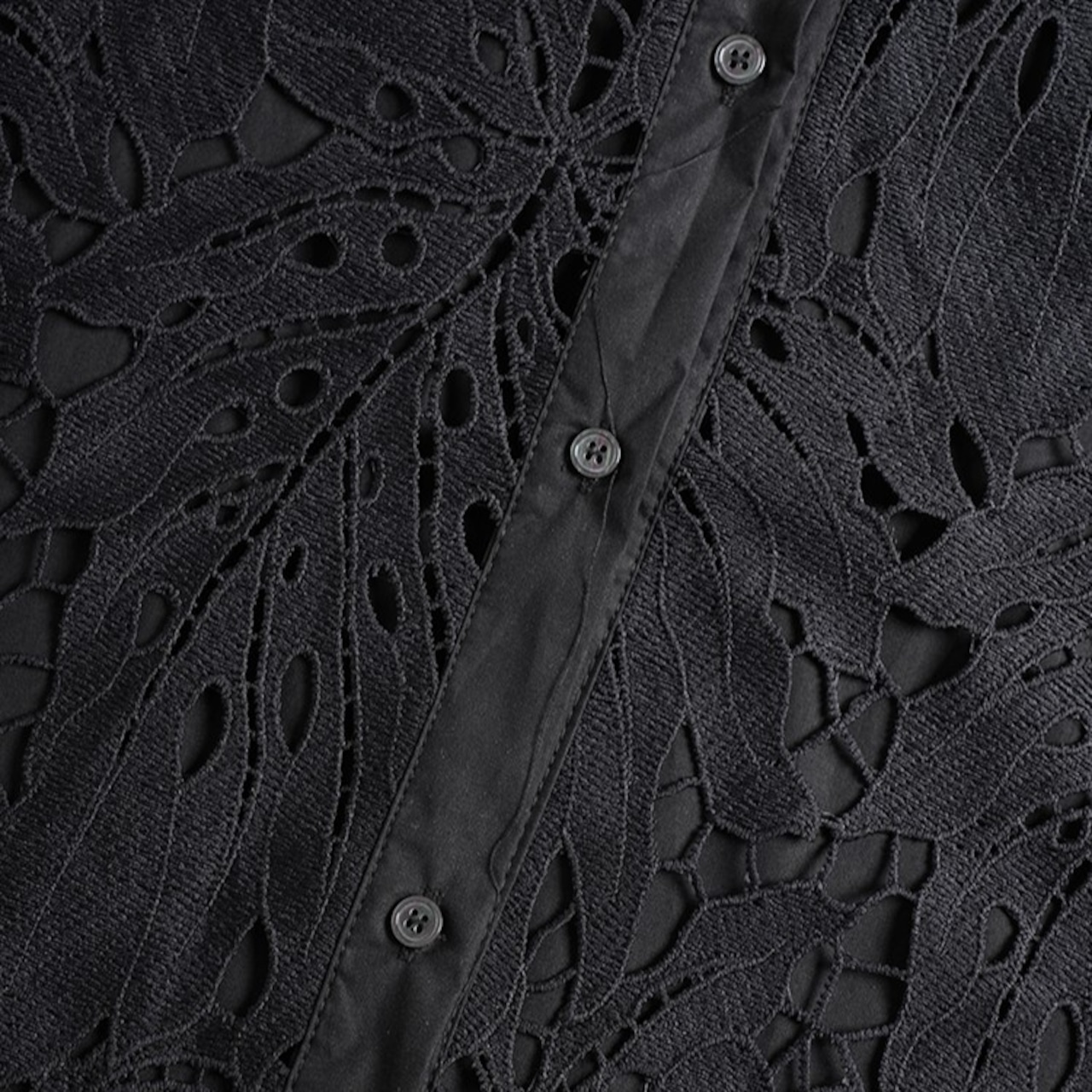 Hollow Lace Shirt / ホロウ レース シャツ