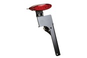 LED Oval taillamp REDlens Side-mounnt License plate kit