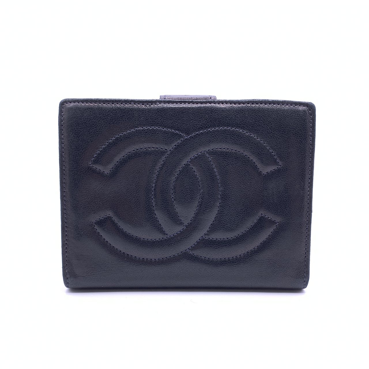 【美品】CHANEL レザー財布