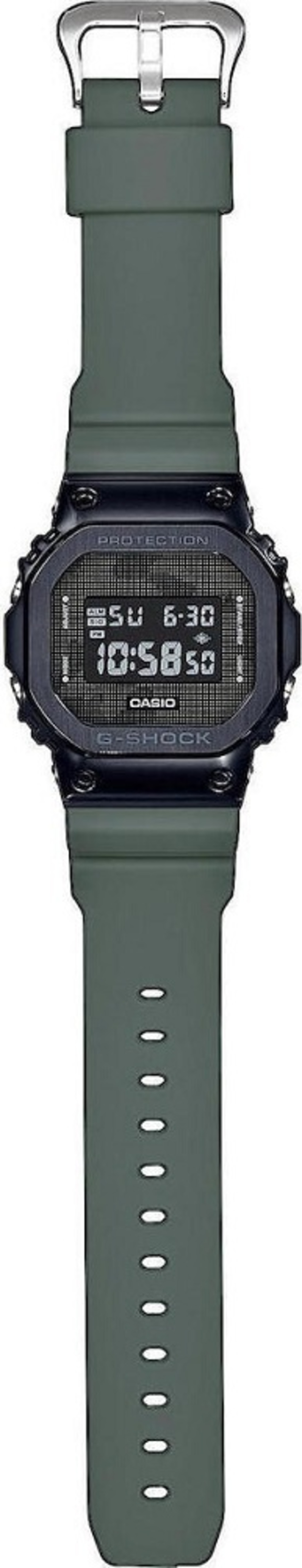 CASIO カシオ G-SHOCK Gショック メタル製ベゼル 硬質なステンレス素材 反転液晶 GM-5600B-3 腕時計 メンズ