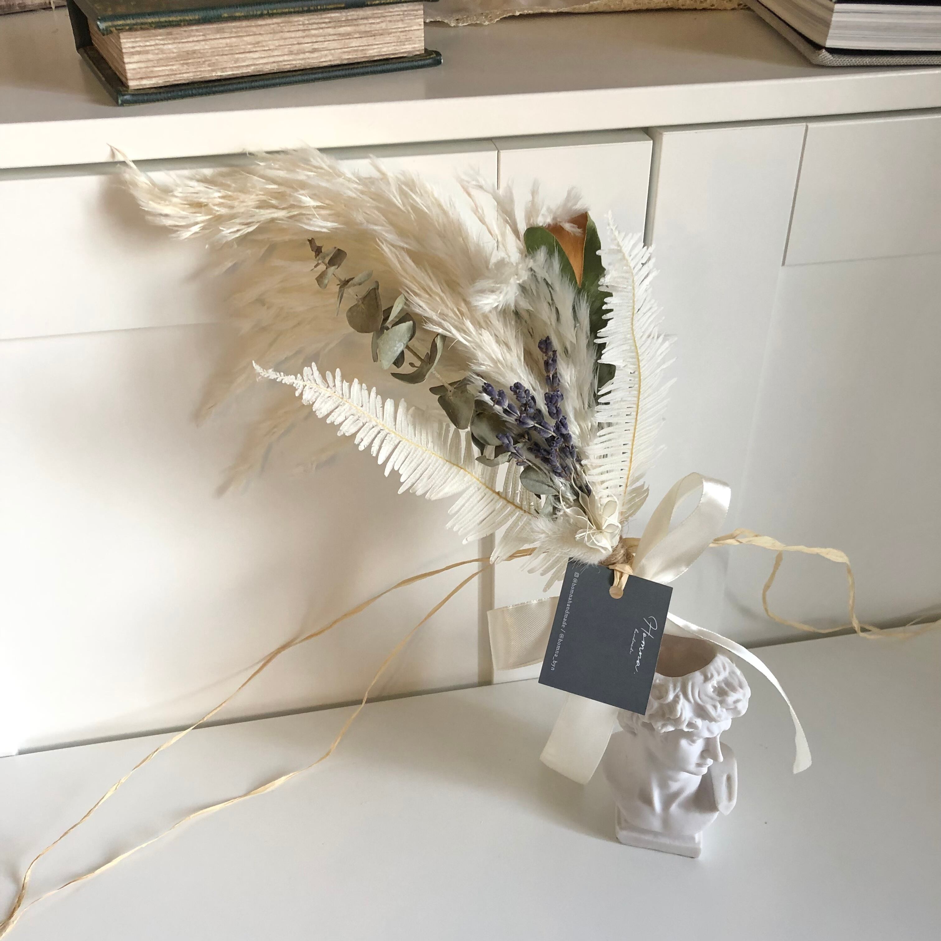 特大　横長スワッグ　パンパスグラス　インテリア　ドライフラワー　スワッグ　撮影 特大 横長スワッグ ドライフラワー 撮影 インテリア