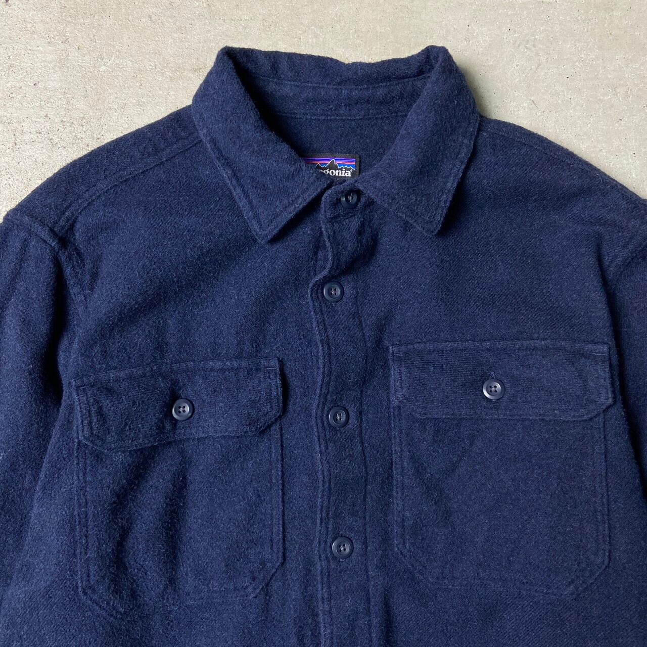 m*m様 00s Patagonia オーガニックコットン　フランネルシャツ　ボ patagonia パタゴニア フランネルシャツ オーガニックコットン メンズS