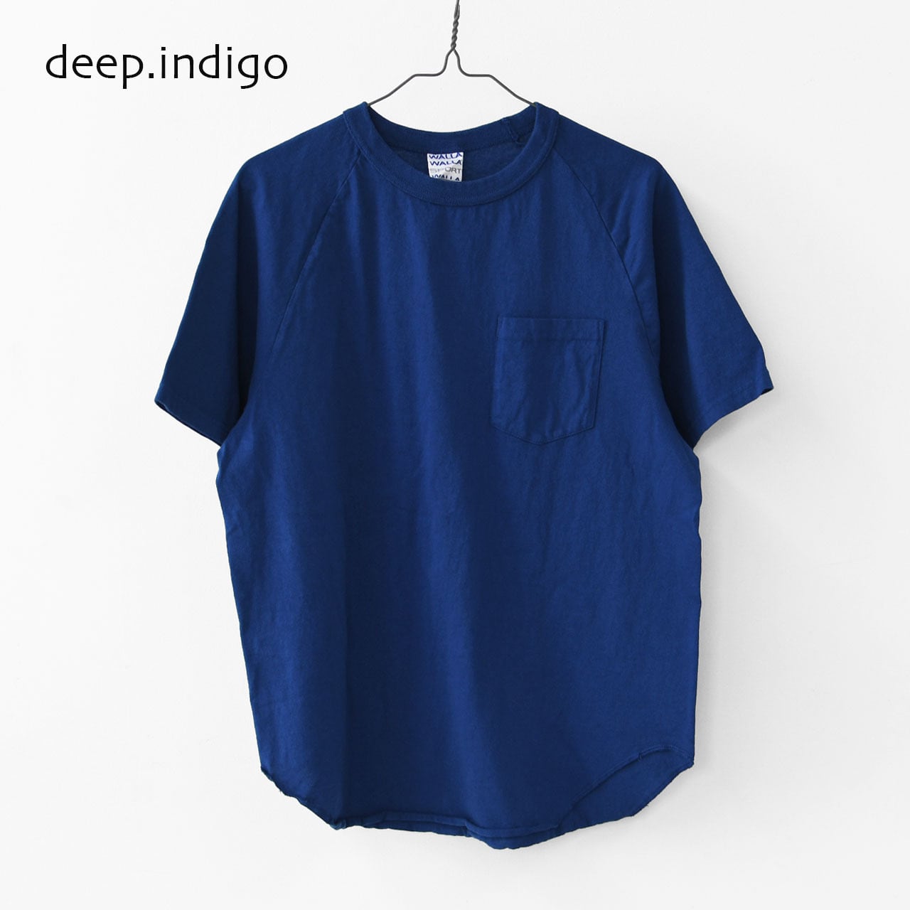 WALLA WALLA SPORT [ワラワラスポーツ] S/S BASEBALL TEE W/POCKET