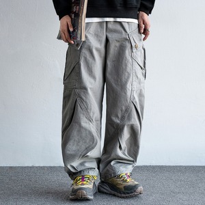 Loose Fit Wide Leg Cargo Pant [2193]