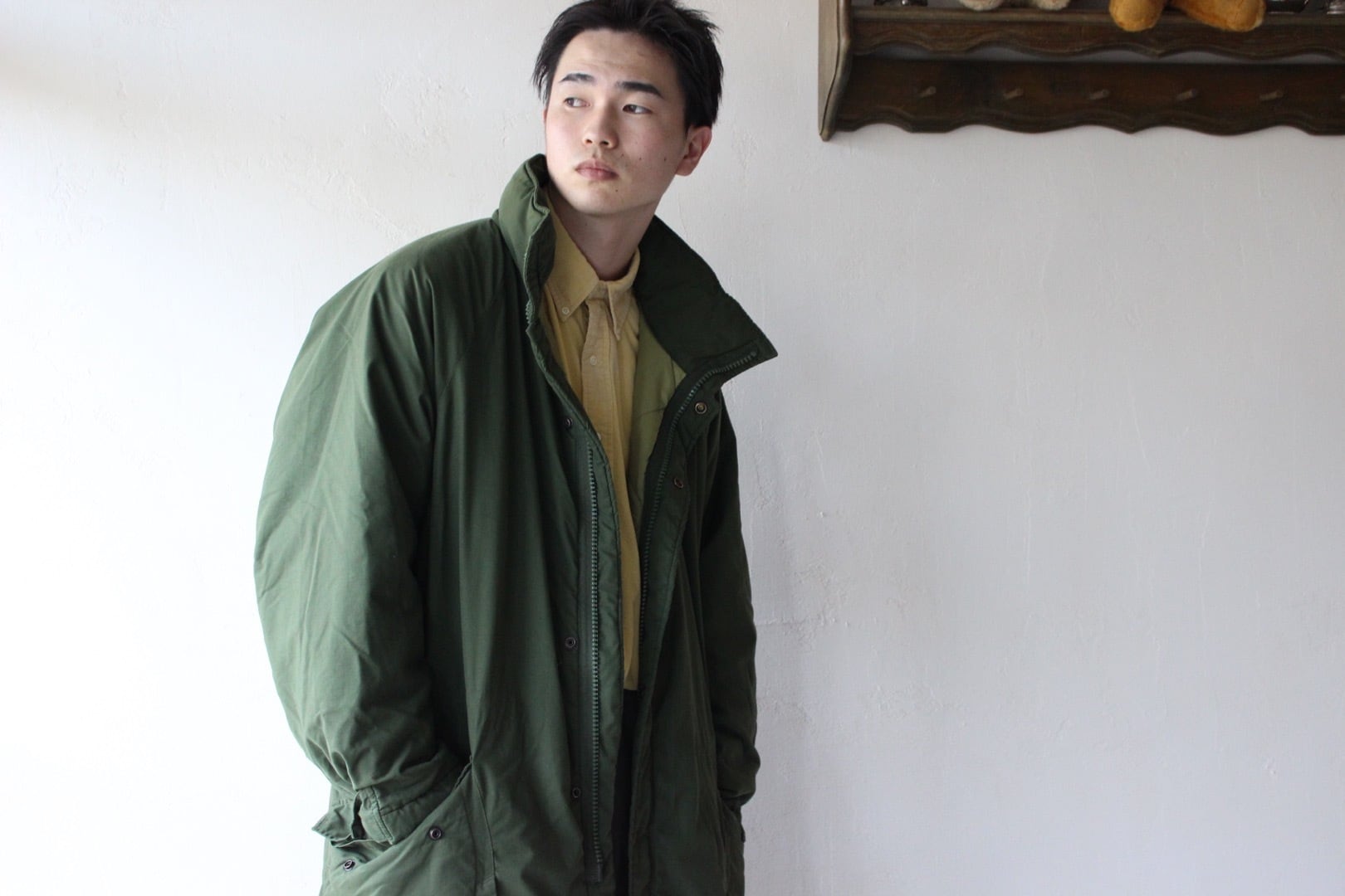 スウェーデン軍M90 後期cold weather field Parker(dead stock