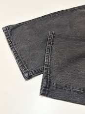 90s Levi’s 501 BLACK DENIM PANTS MADE IN USA Size W38L30→W36L30