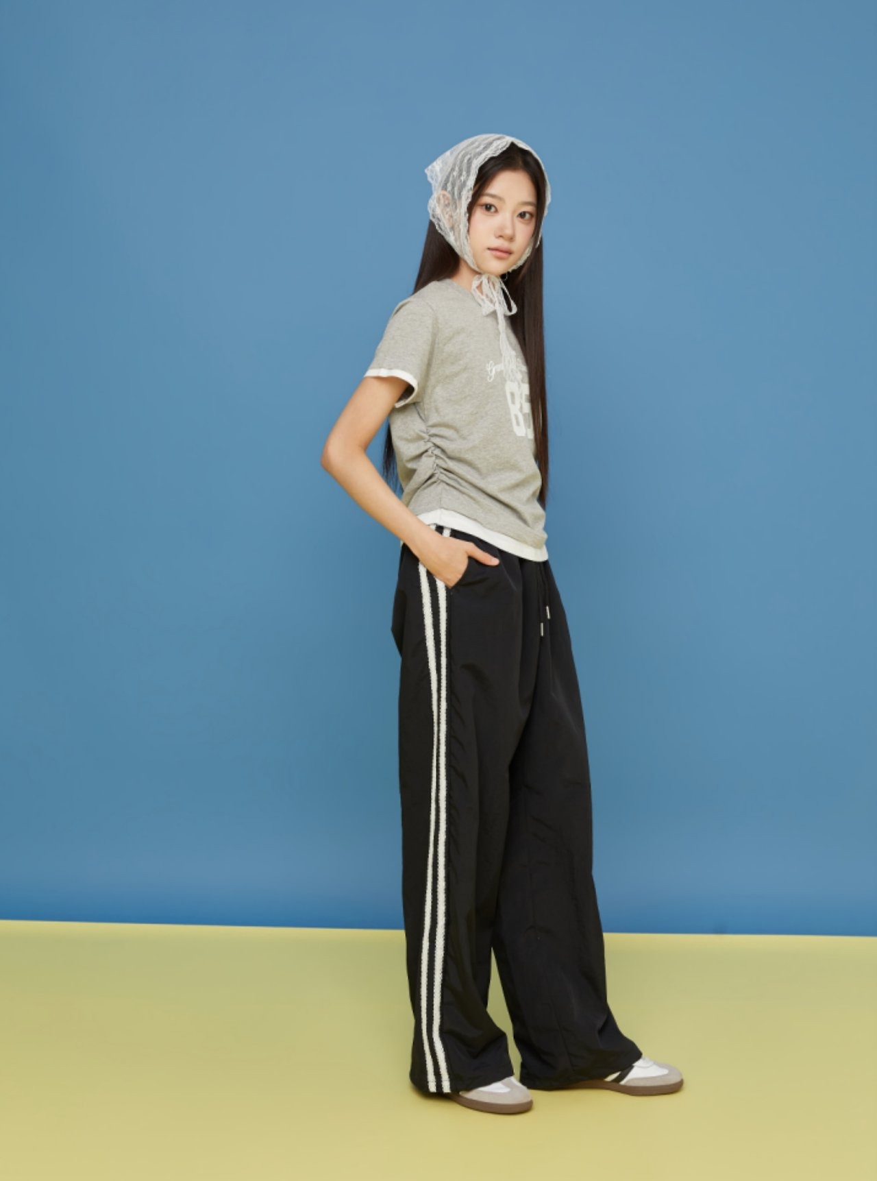 [SEVENTEEN] Lace Two-way Pants / [세븐틴] 레이스투웨이바지