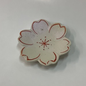 桜　彩光はし置き [6㎝×6cm×1.3cm]【春の門出を祝う】