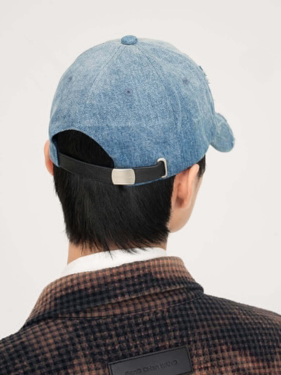 26SS】 Feng Chen Wang フェンチェンワン / デニムキャップ / Blue