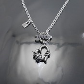 THORNY HEART NECKLACE T-BAR / ソーニーハートTバーネックレス