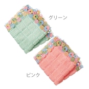 【近沢レース店】シーズンタオルハンカチ「ドーナツ」