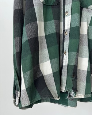 -Five Brother- Vintage 90s XL Flannel Check Shirt