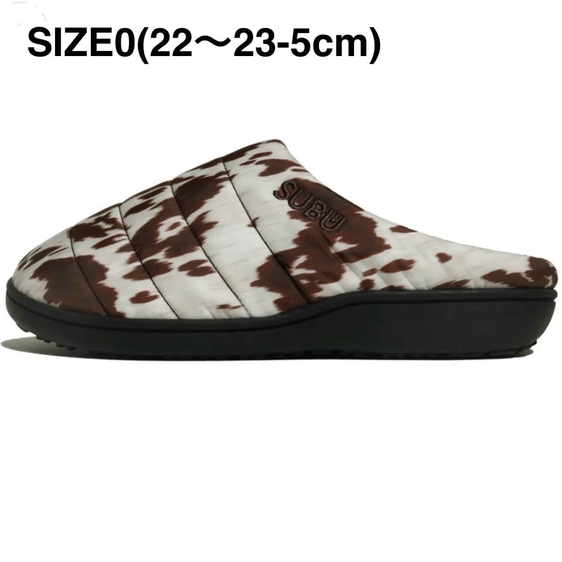 SUBU】ORIGINALS F-LINE COW BROWN | STRIPE BALLOON ( ストライプ