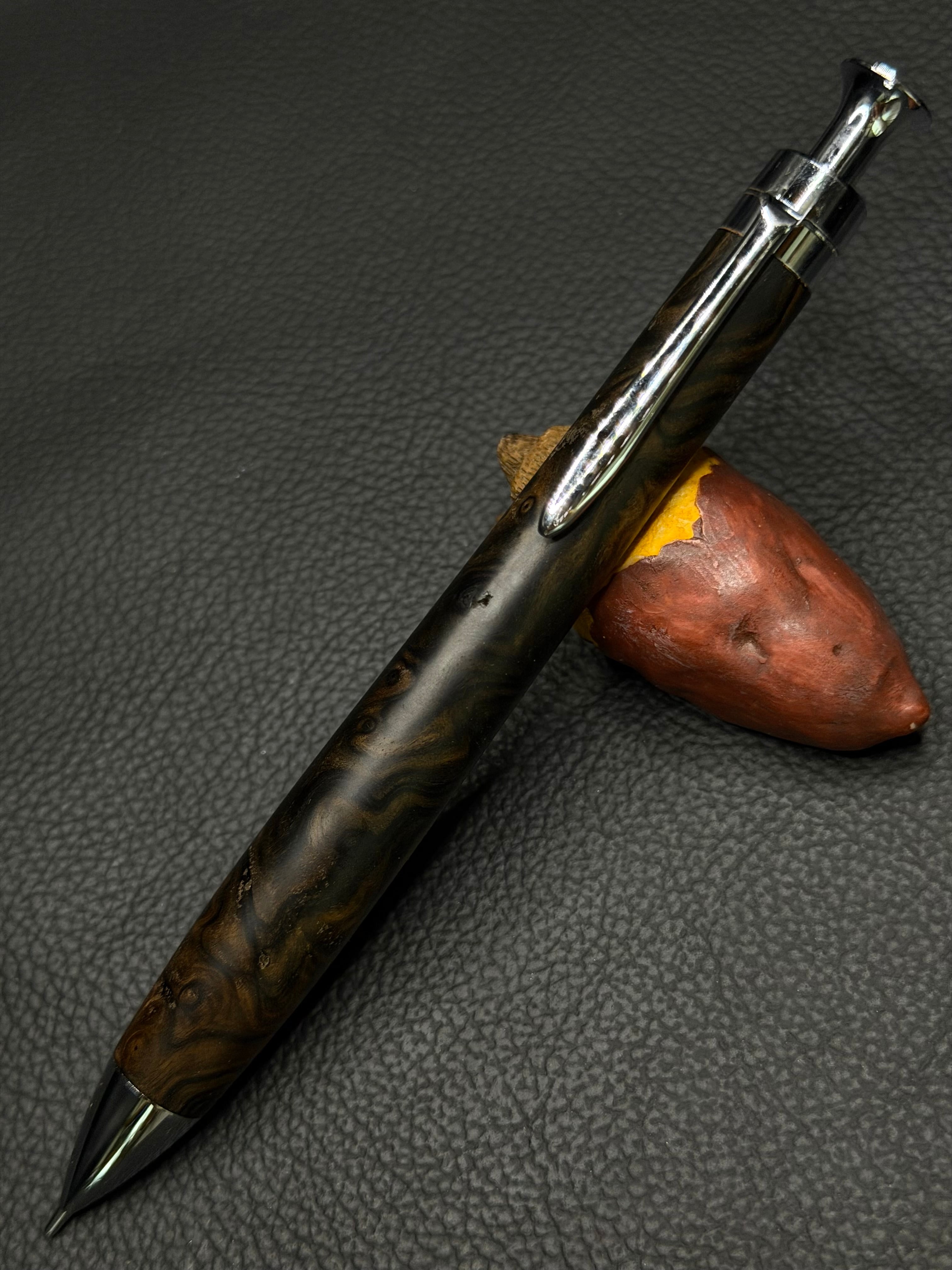 11 神代ケヤキ 杢アリ キーホルダー付き | こぶた工房