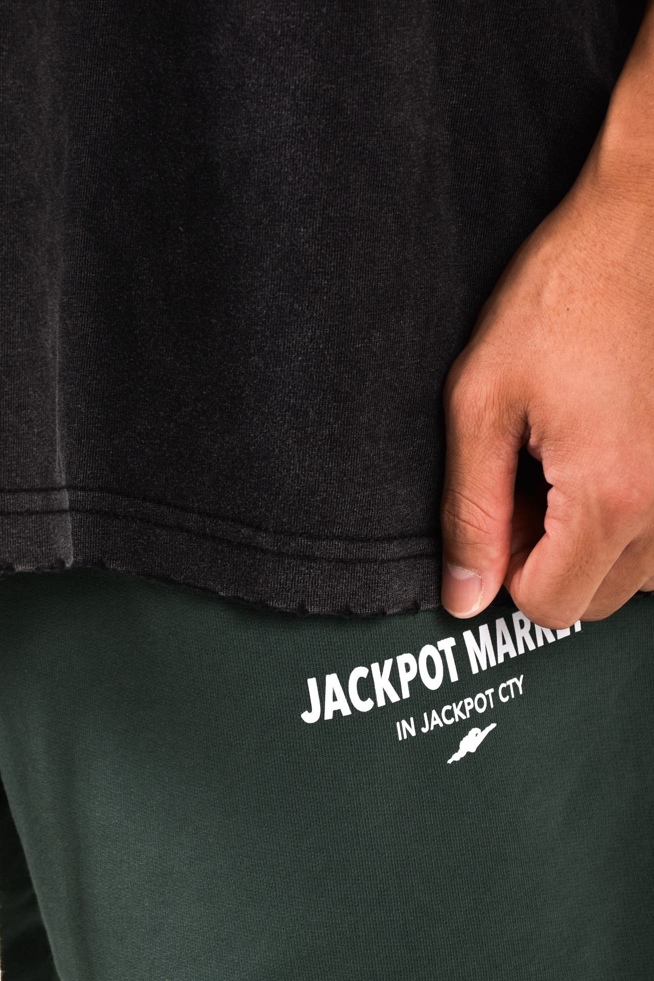 ヴィンテージグラフィックTシャツ　ブラック