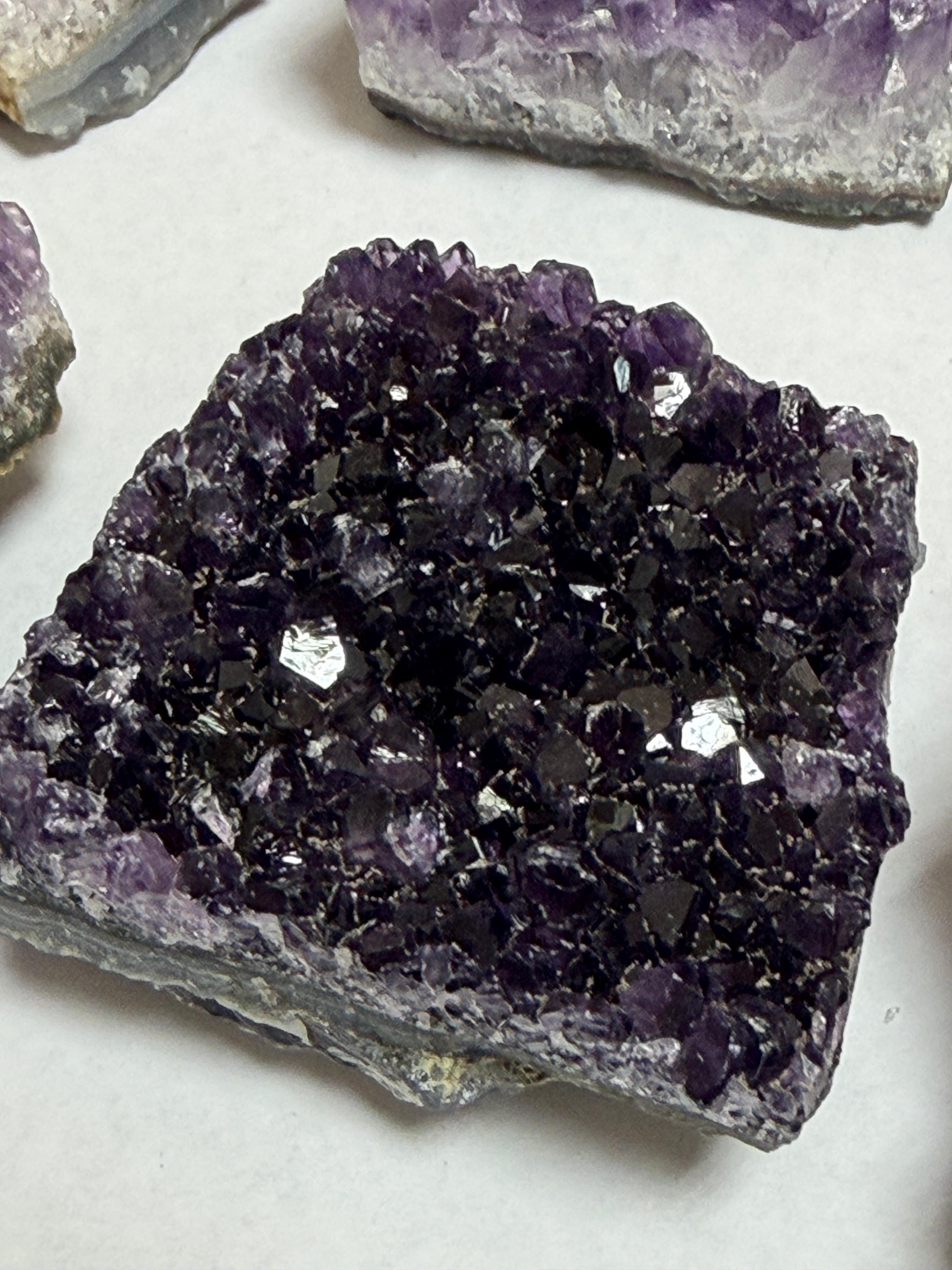 大特価！！ 【美しい紫水晶】ブラジル産アメジストクラスター【Lサイズ
