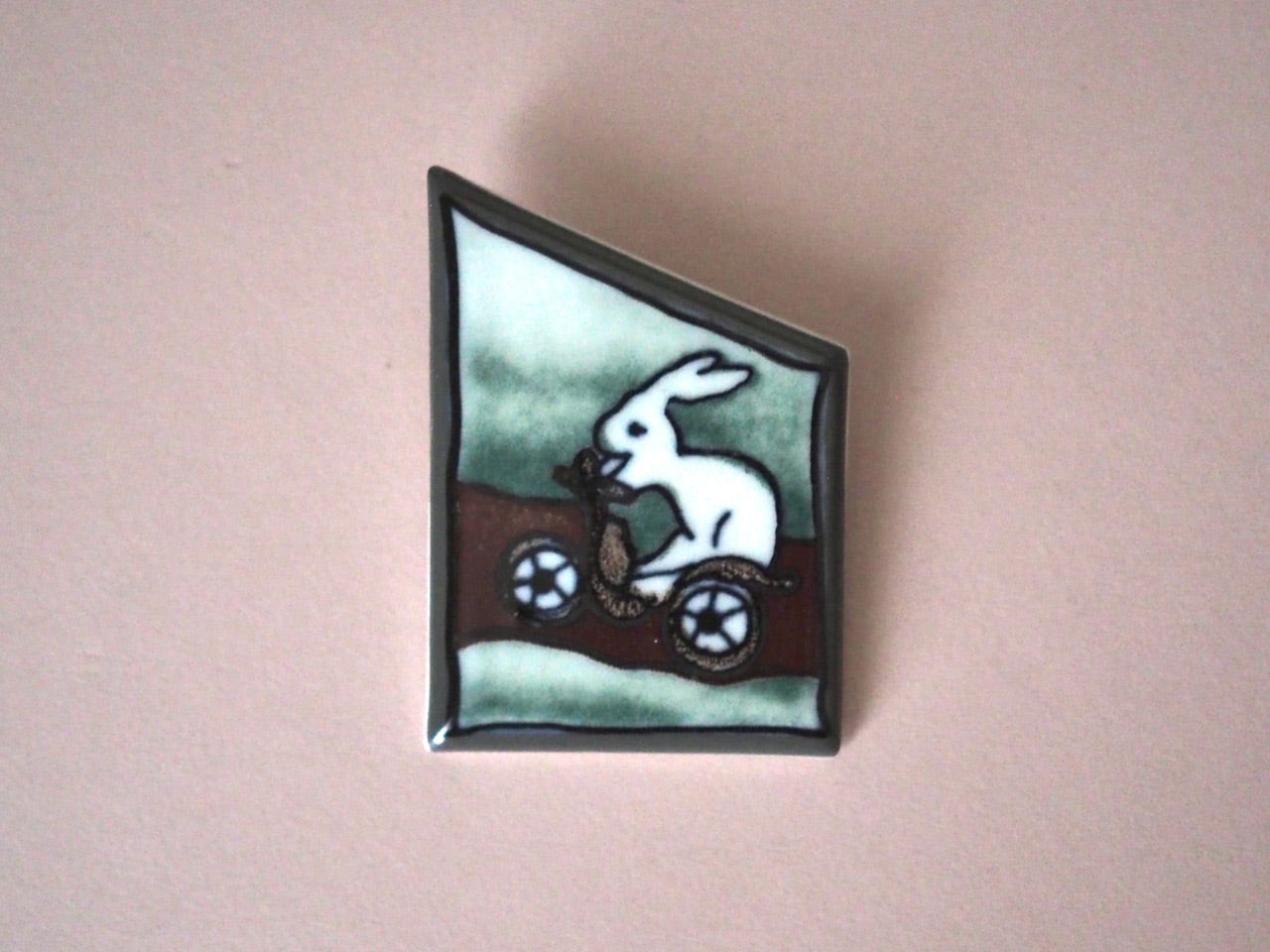 Arabia Heljä Liukko-Sundström rintakoru oppimisen riemu /アラビア