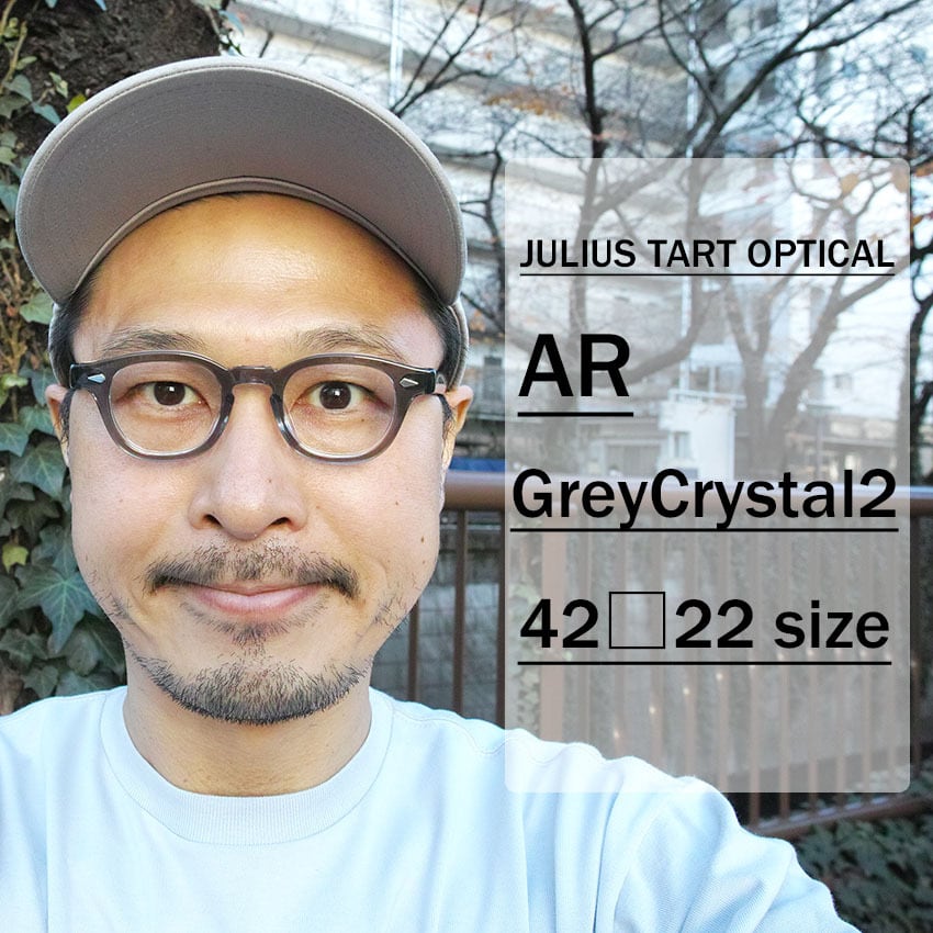 ジュリアス タート オプティカル AR 48□22 GREY CRYSTAL2-