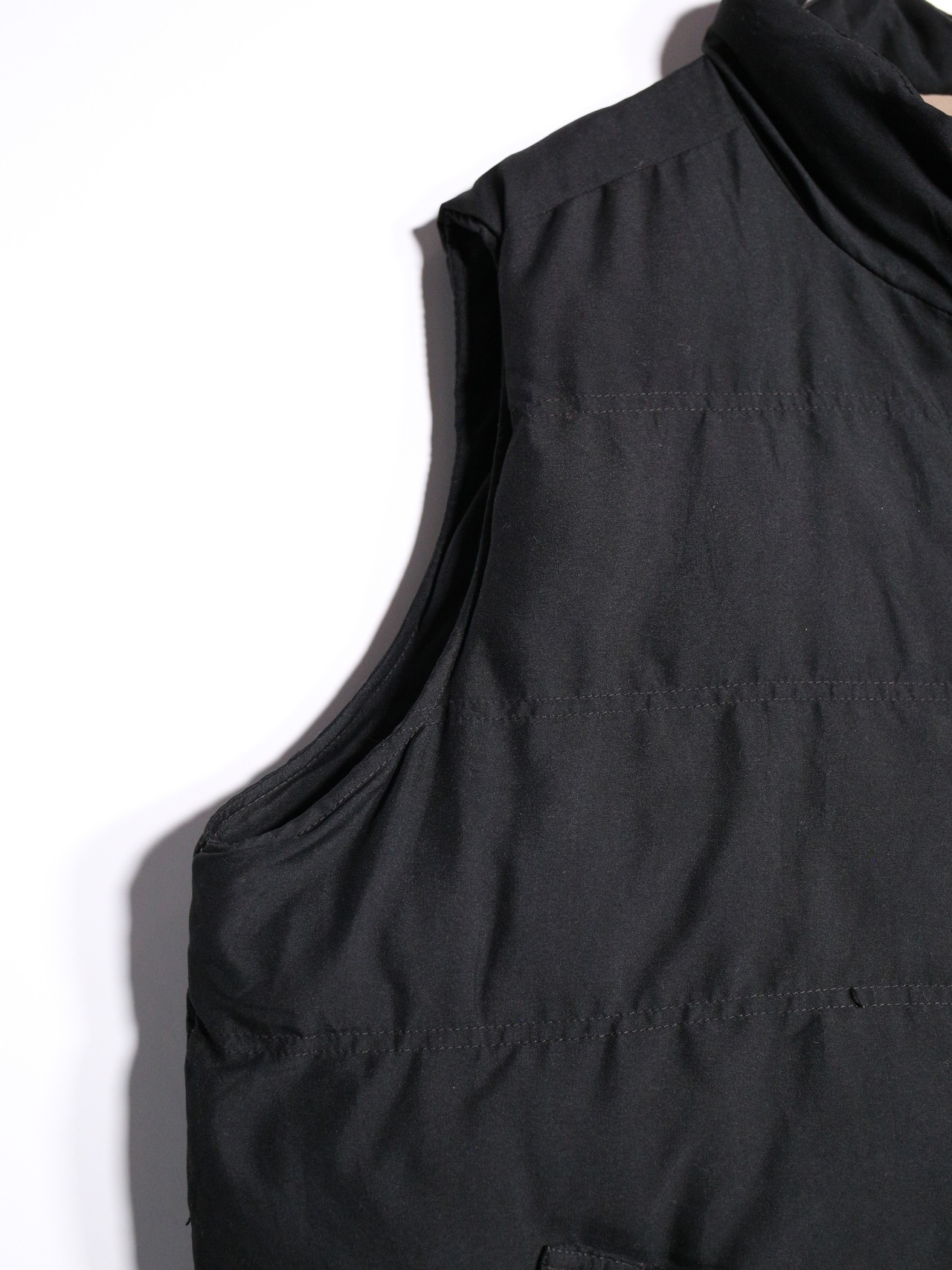 over silhouette down vest jacket - 9
