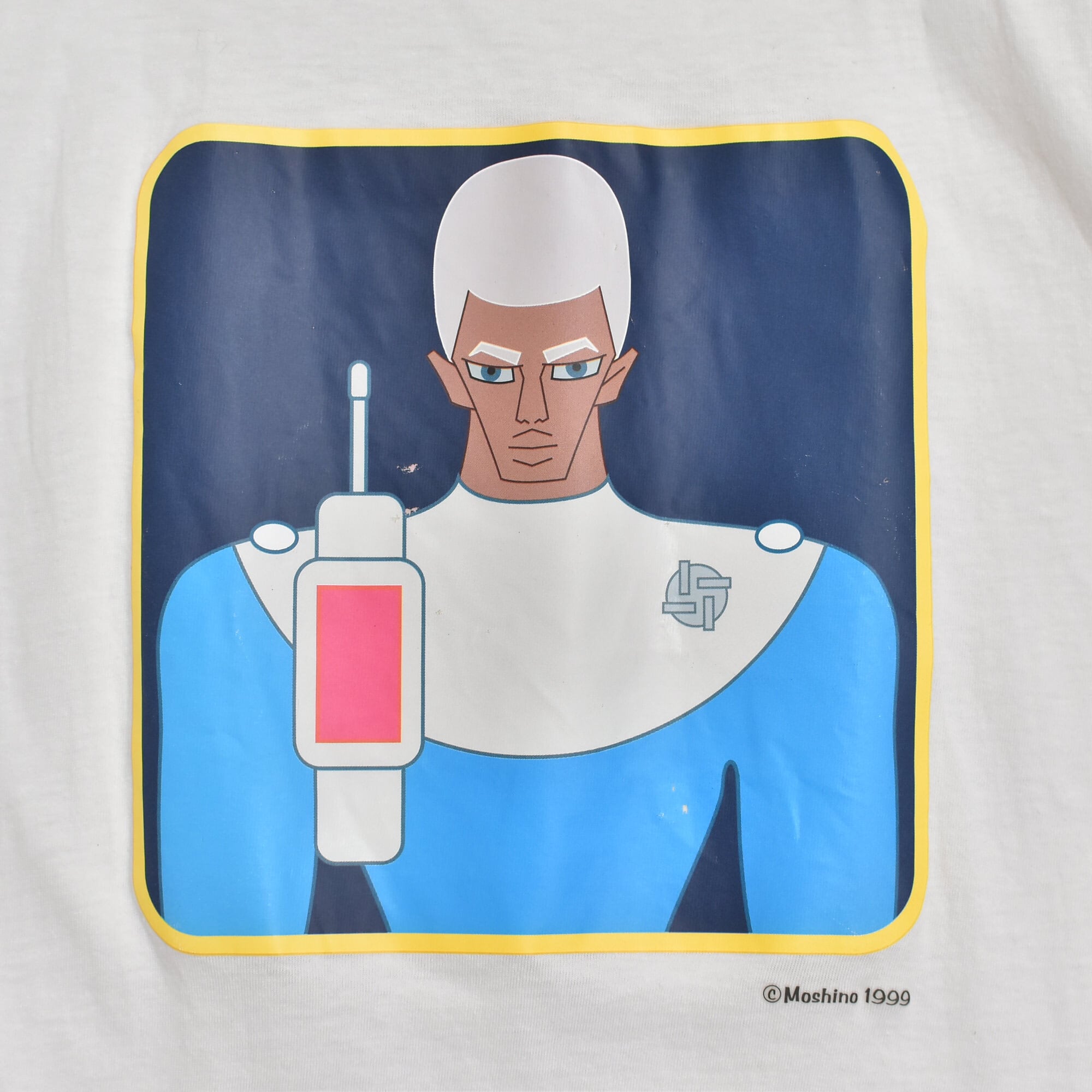 90s C.C.Lemon Moshino 1999 printed T-shirt Jp vtg | 古着屋 grin