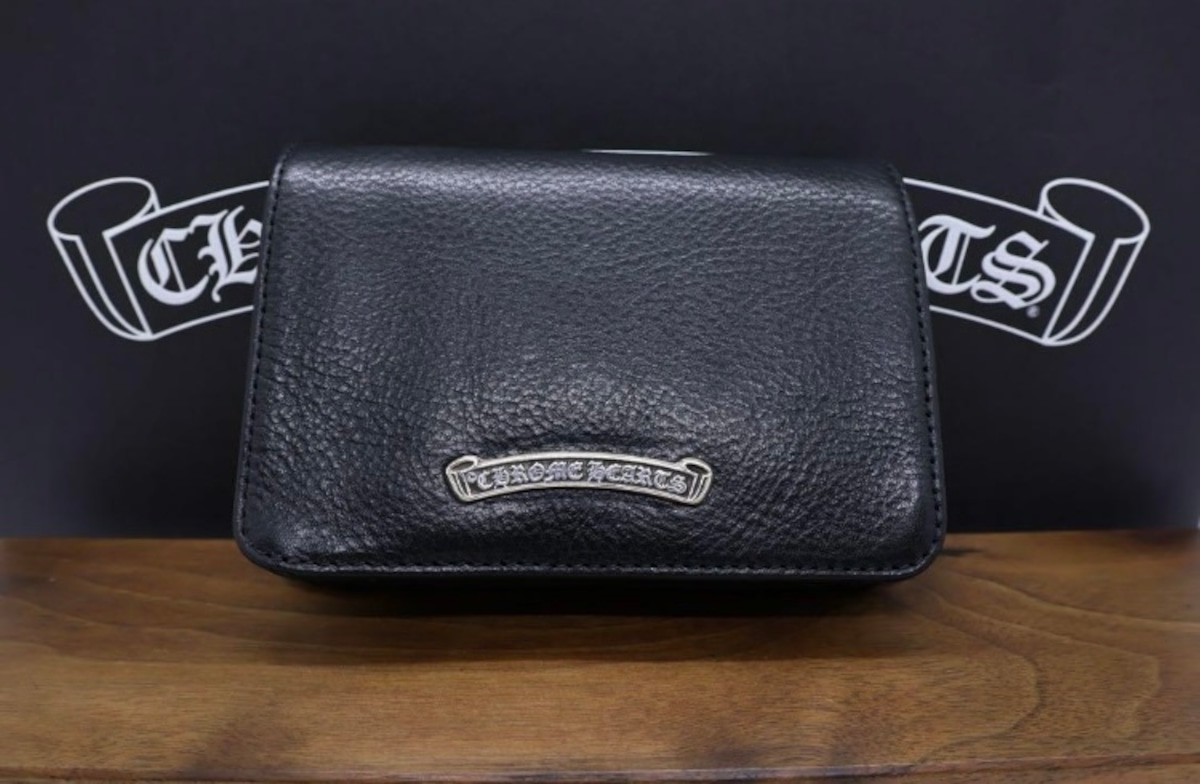 CHROME HEARTS クロムハーツ ジョーイ JOEYウォレット ブラック ヘビー  