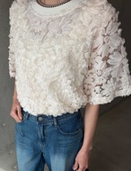 【新作5%OFF・3日間】Rose Blouse_onecolor