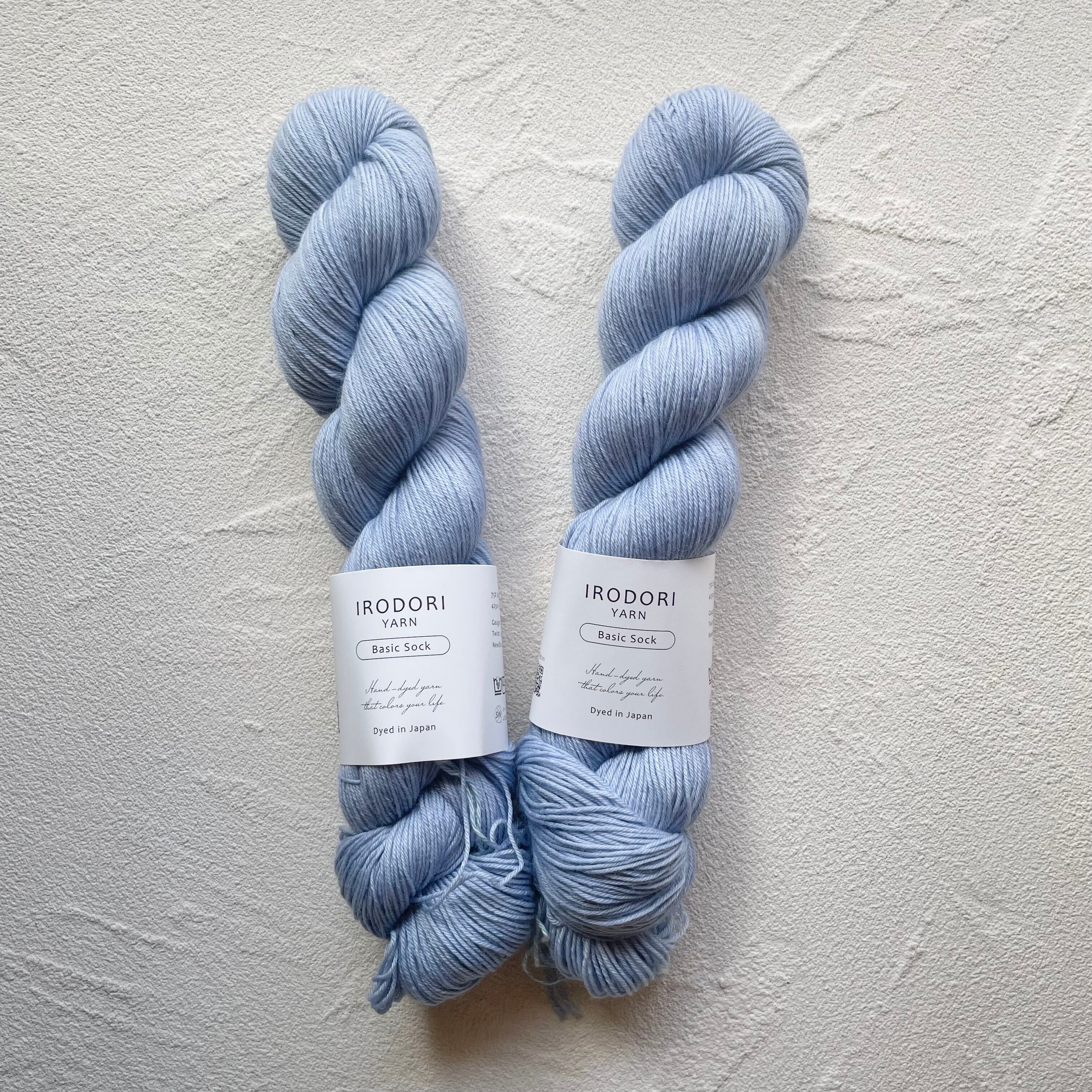 Basic Sock 【Cobalt Blue -Pastel-】