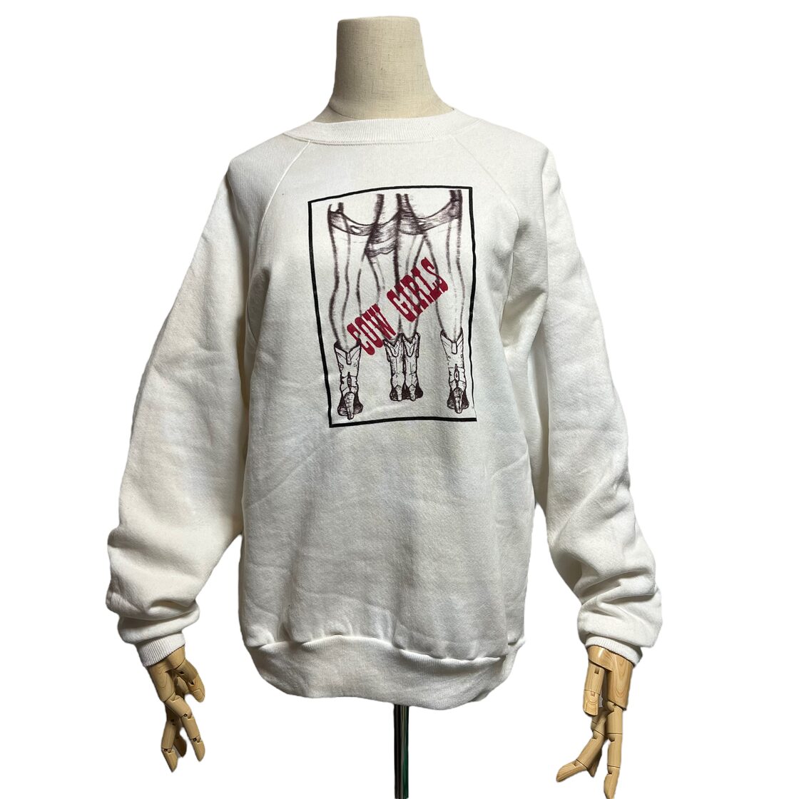 schlitzビール　ビンテージスウェット　人物プリント schlitzビールビンテージスウェット人物プリント