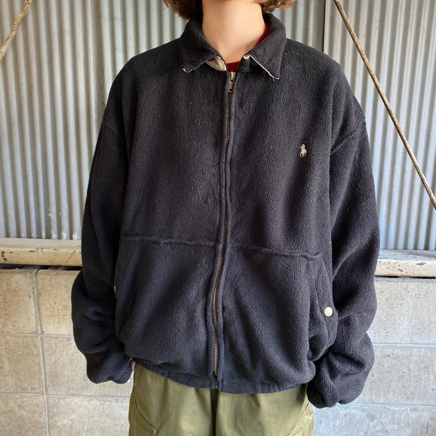 USA製 90年代 Polo by Ralph Lauren ポロバイラルフローレン フリース 