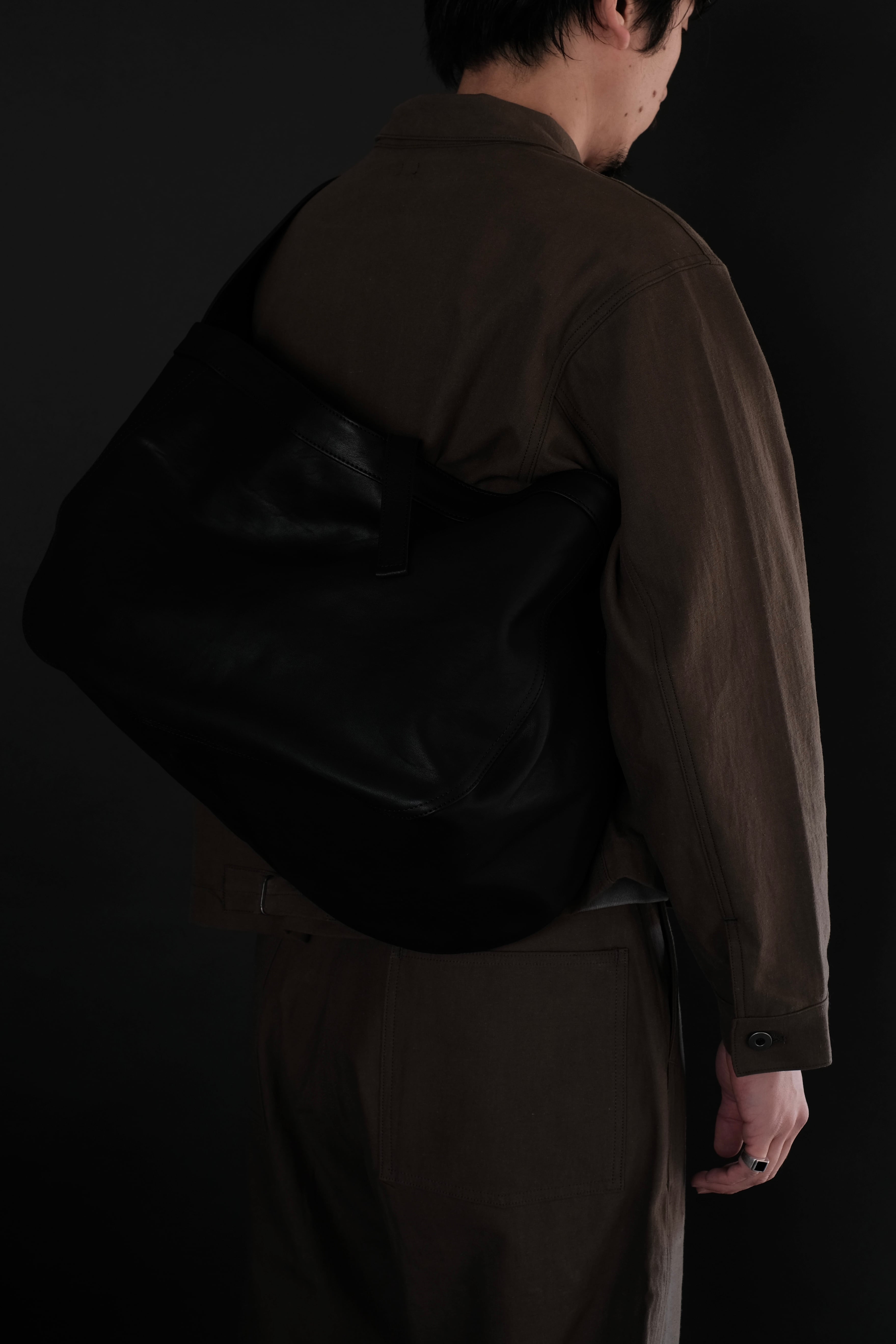 T.T / LOT.004 NEWSBOY BAG HORSE LEATHER 