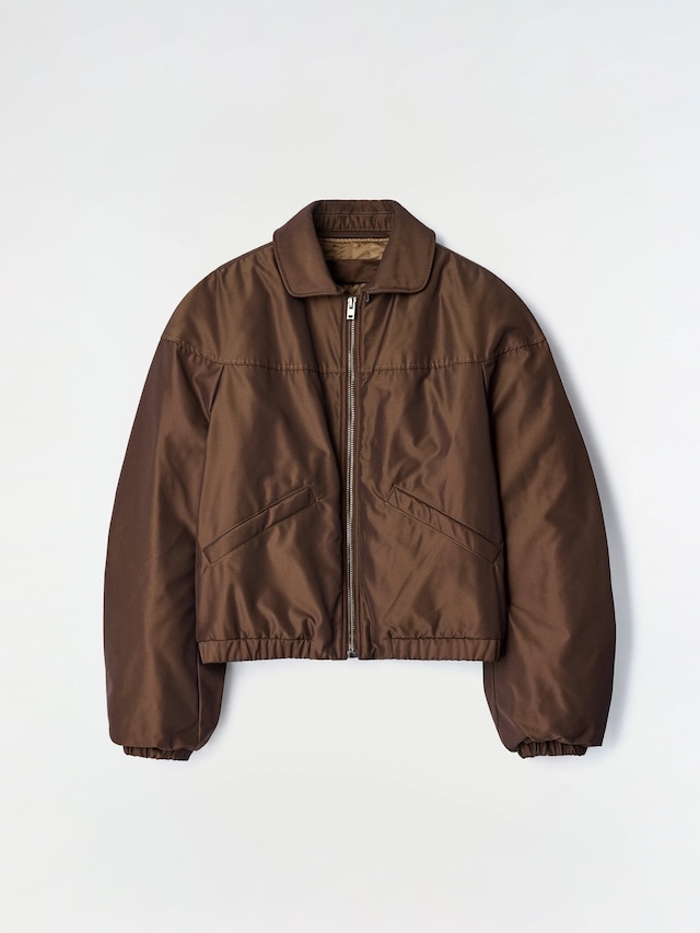 LEMAIRE PUFFER BLOUSON PRALINE OW1251 LF1655