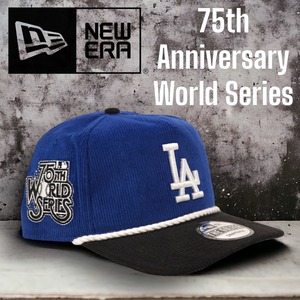 ◆日本未発売◆New Era THE Golfer Los Angeles Dodgers 75th Anniversary World Series Cap ドジャーブルー ロサンゼルスドジャース LA 大谷翔平 キャップ